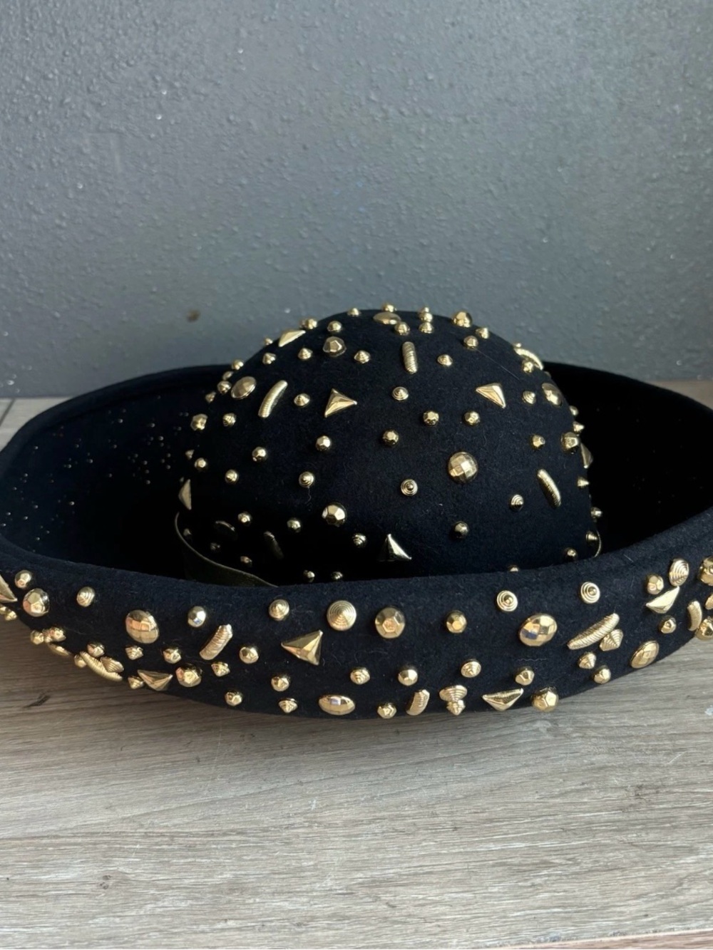 jack mcconnell hat vintage Wool Black